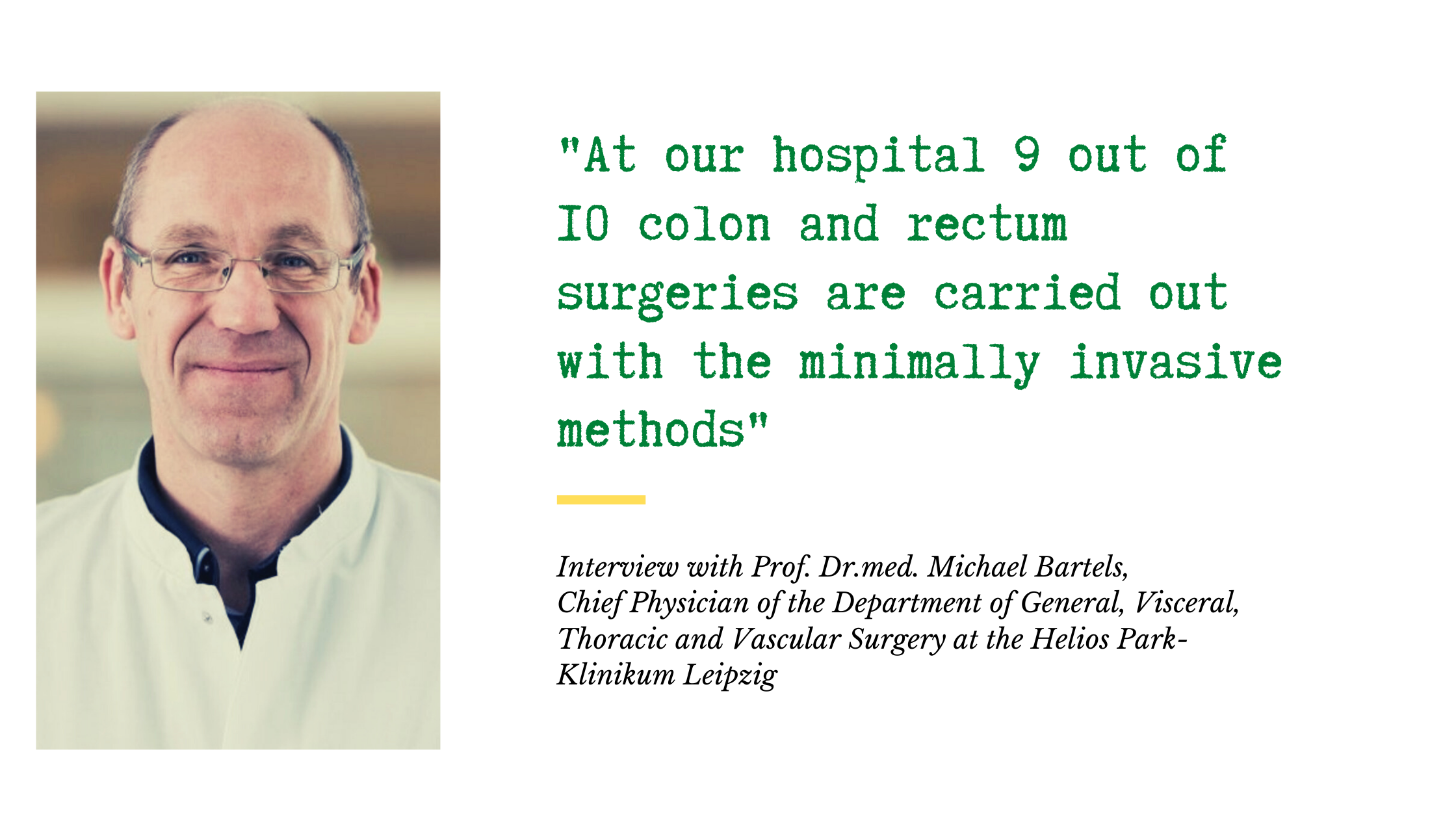 Interview: Colonoscopy is a disease prevention